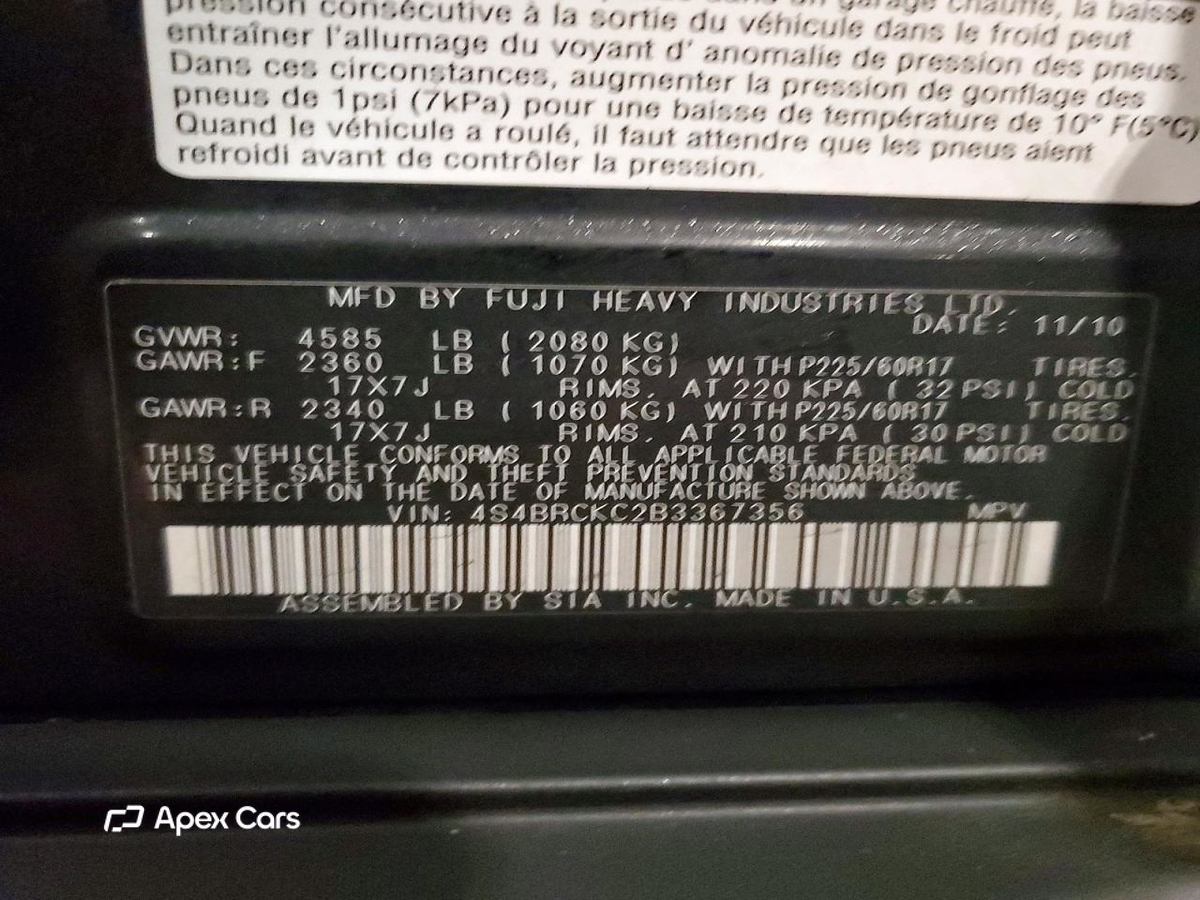 Subaru Outback 2011
