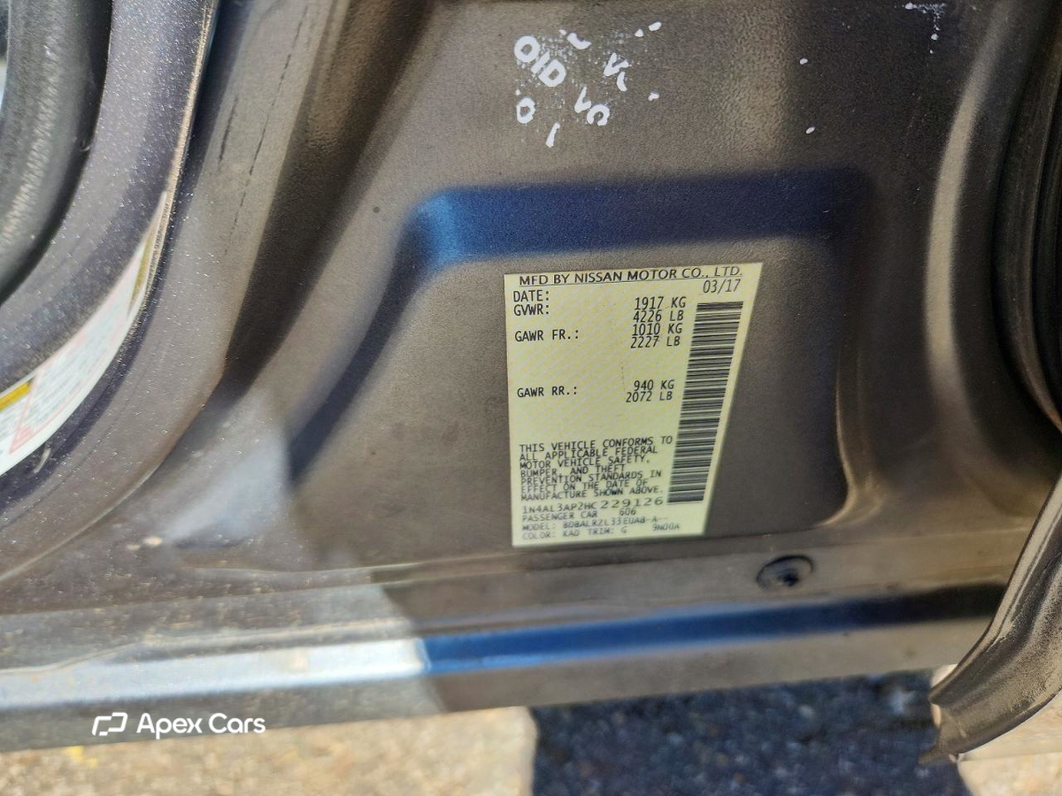 Nissan Altima 2017