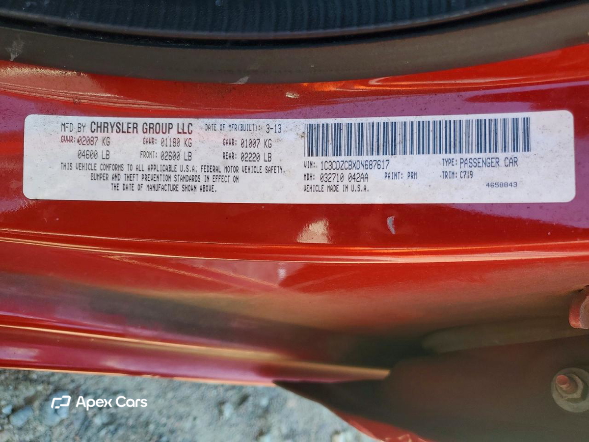 Dodge Avenger 2013