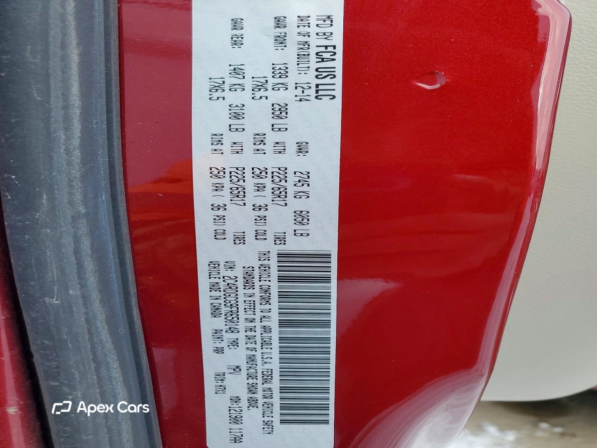 Dodge Caravan 2015