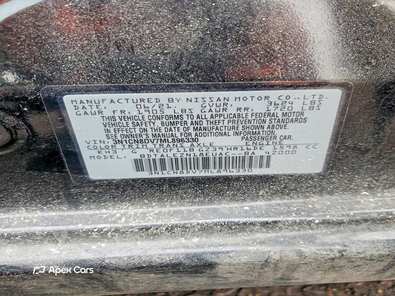 Nissan Versa 2021