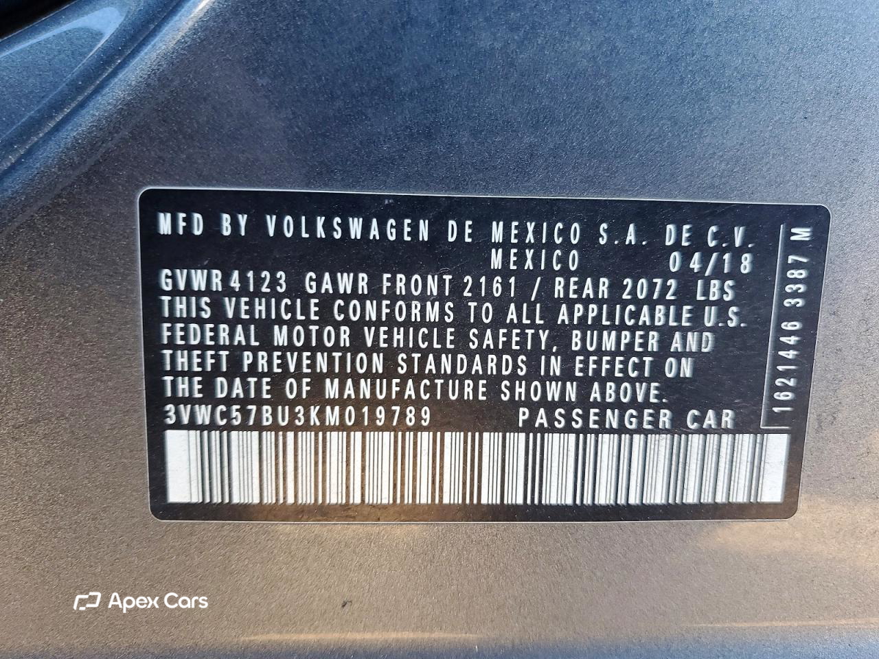 Volkswagen Jetta 2019