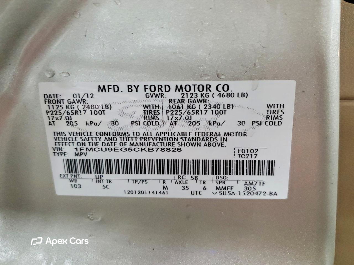 Ford Escape 2012