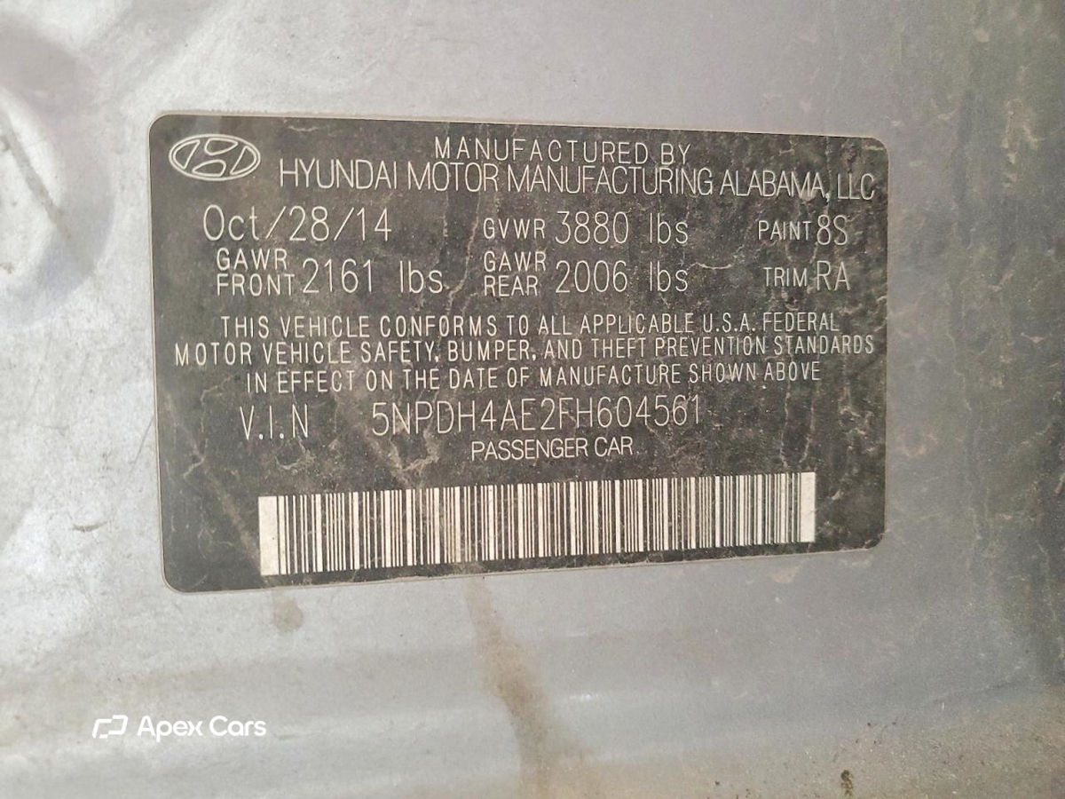 Hyundai Elantra 2015
