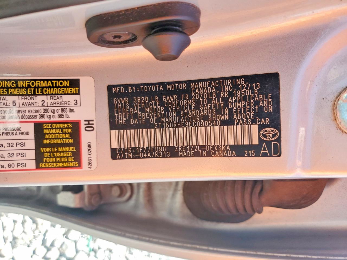 Toyota Corolla 2014