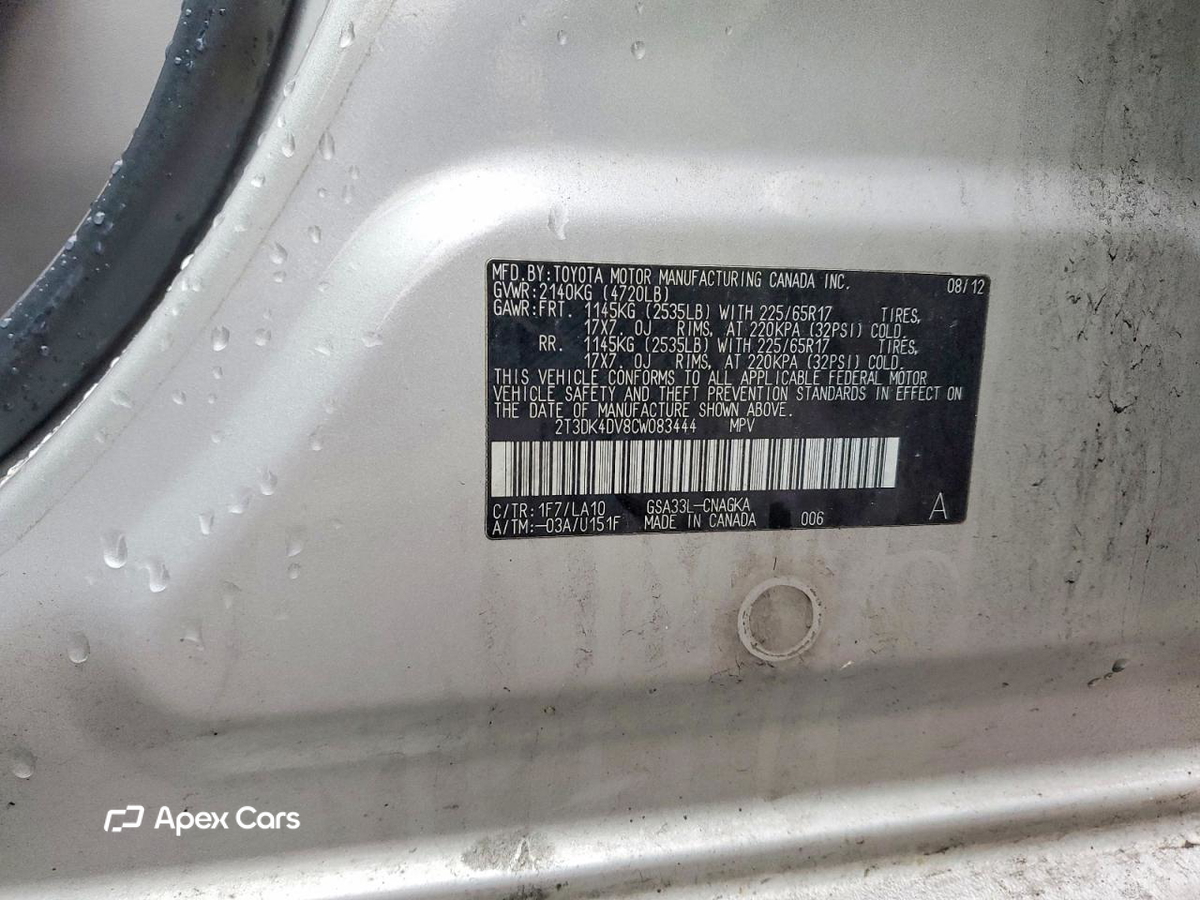 Toyota RAV 4 2012