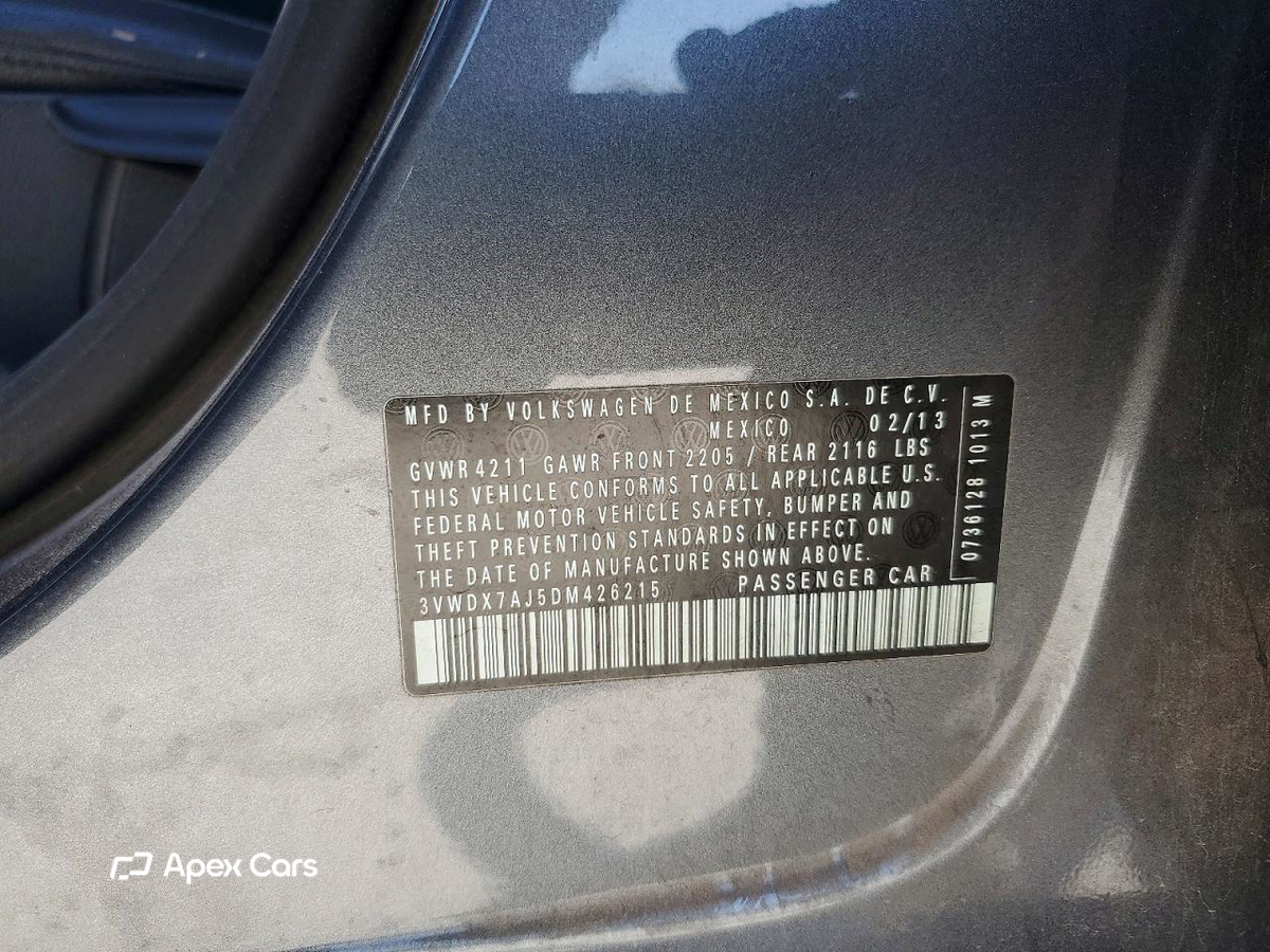 Volkswagen Jetta 2013