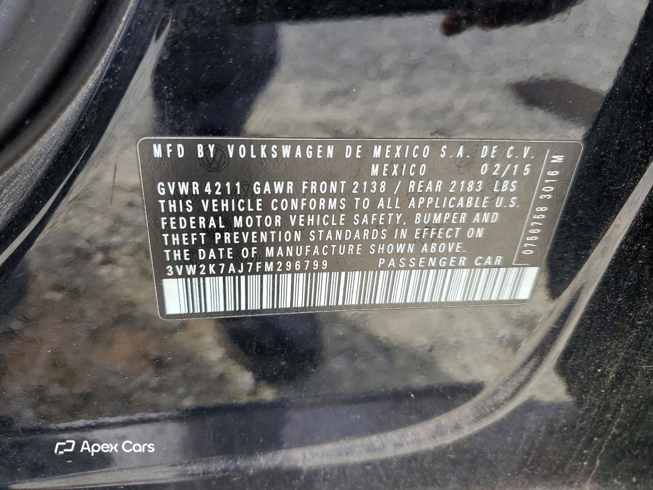 Volkswagen Jetta 2015