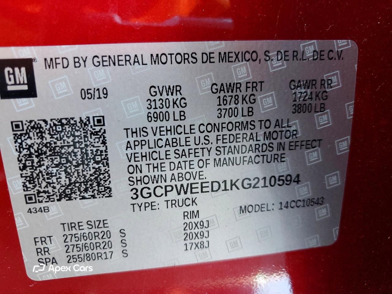 Chevrolet Silverado 2019