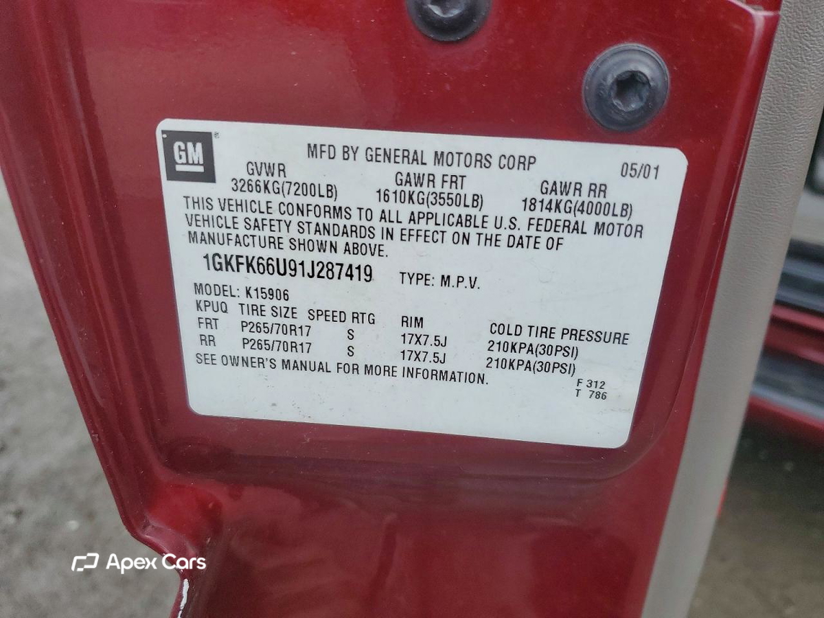 GMC  2001