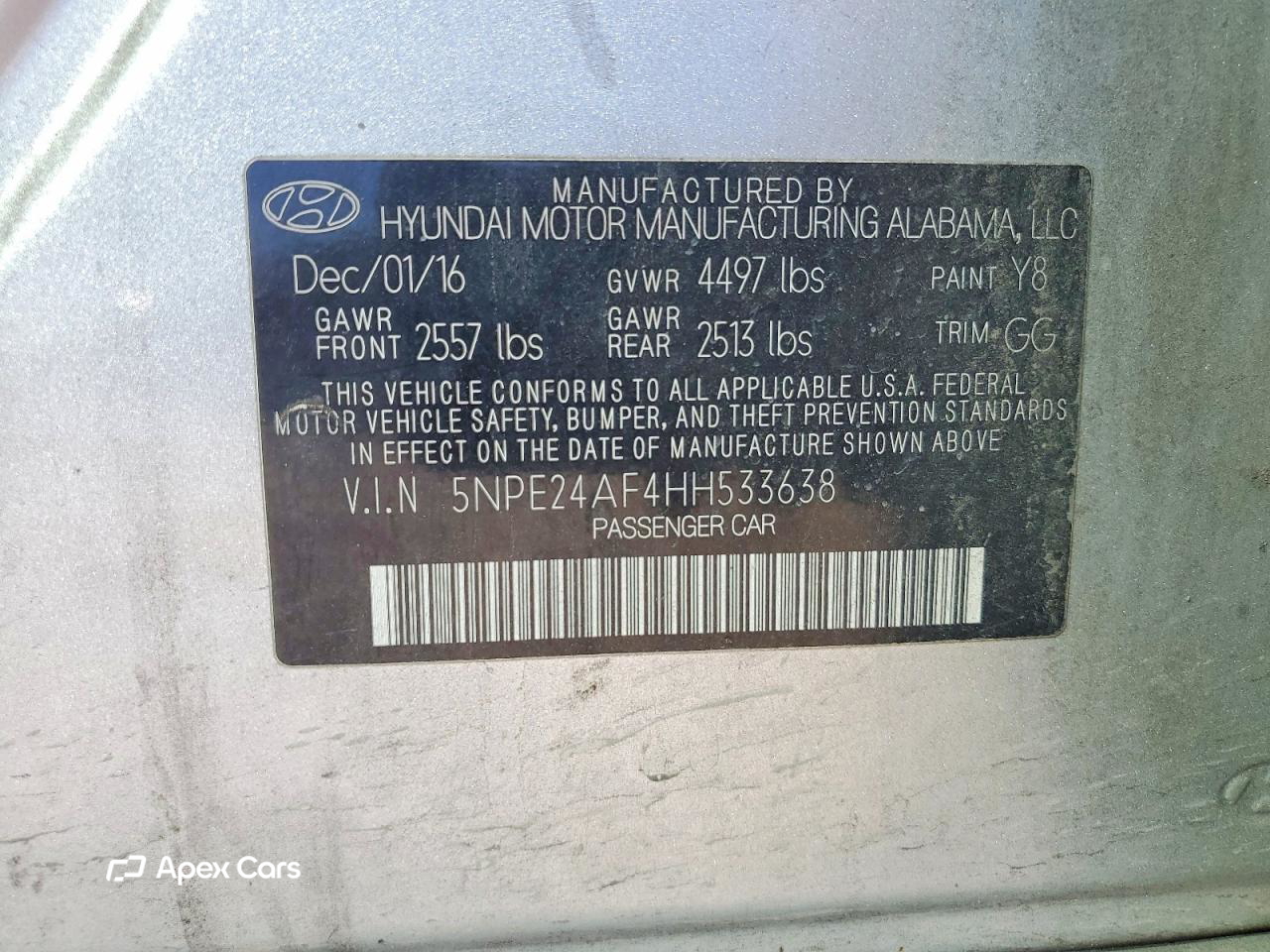 Hyundai Sonata 2017