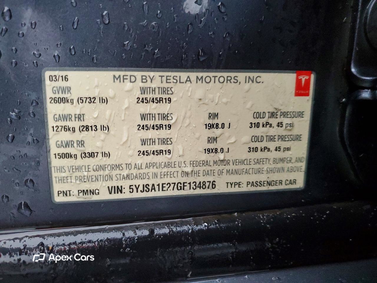 Tesla Model S 2016