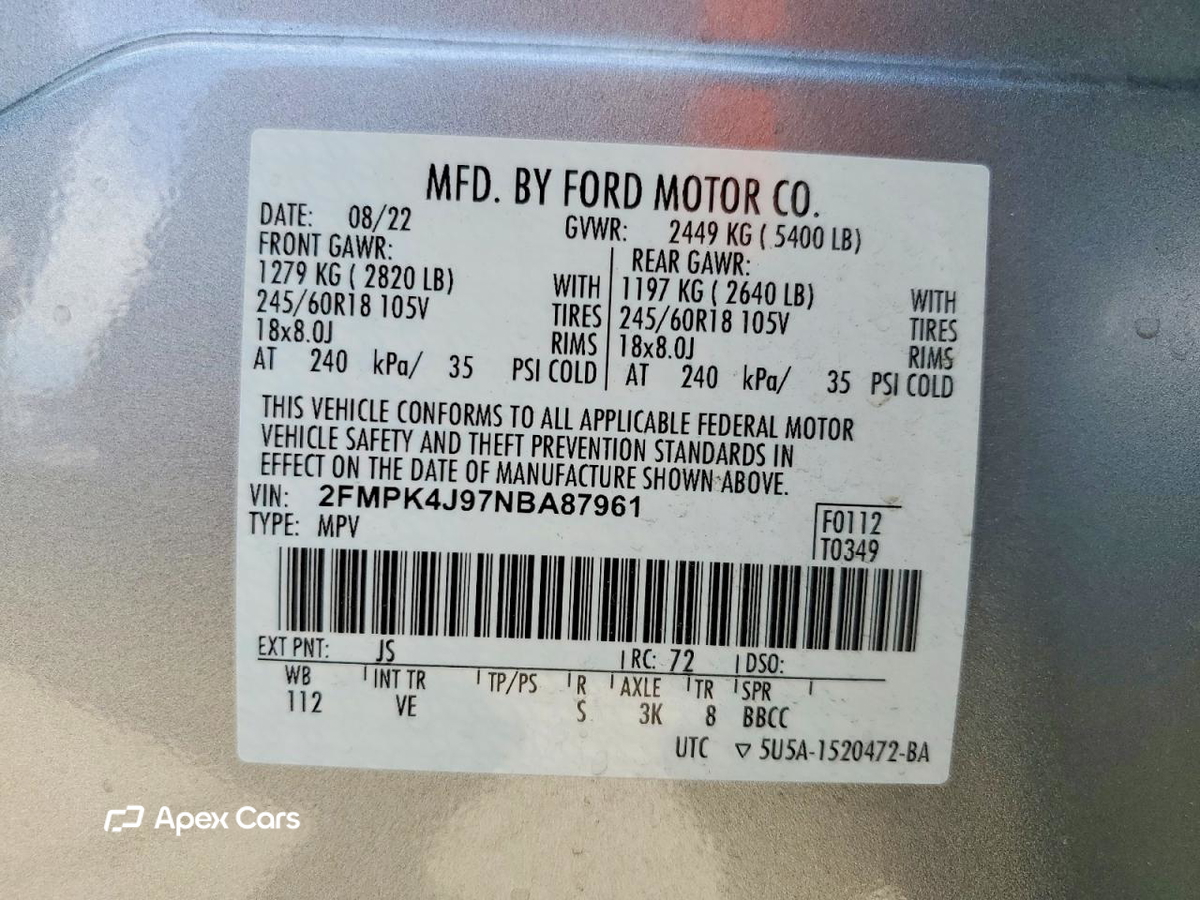 Ford Edge 2022