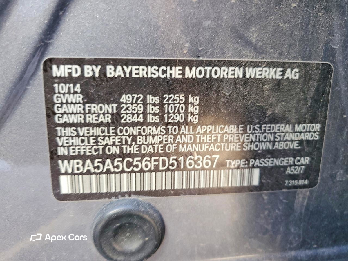 BMW Series 5 2015
