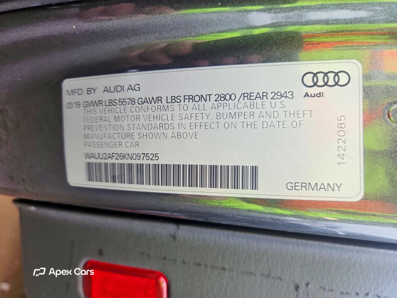 Audi A7 2019