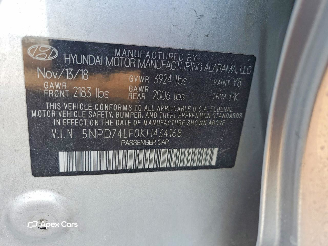 Hyundai Elantra 2019