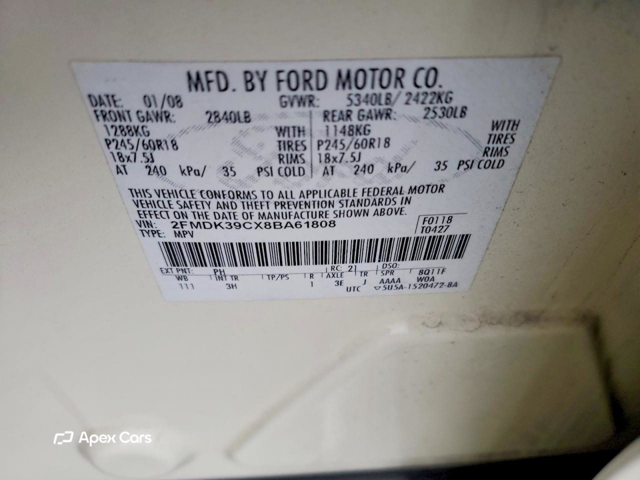 Ford Edge 2008