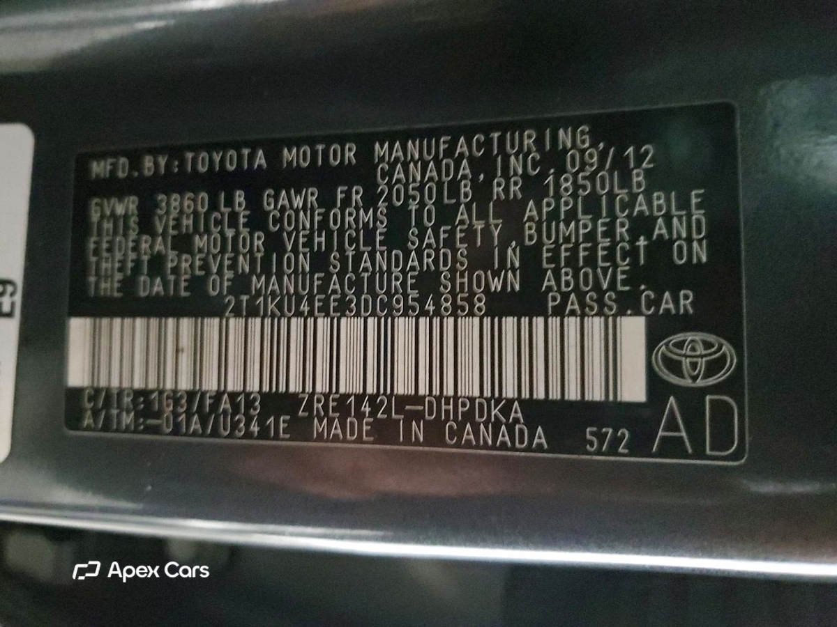 Toyota Matrix 2013