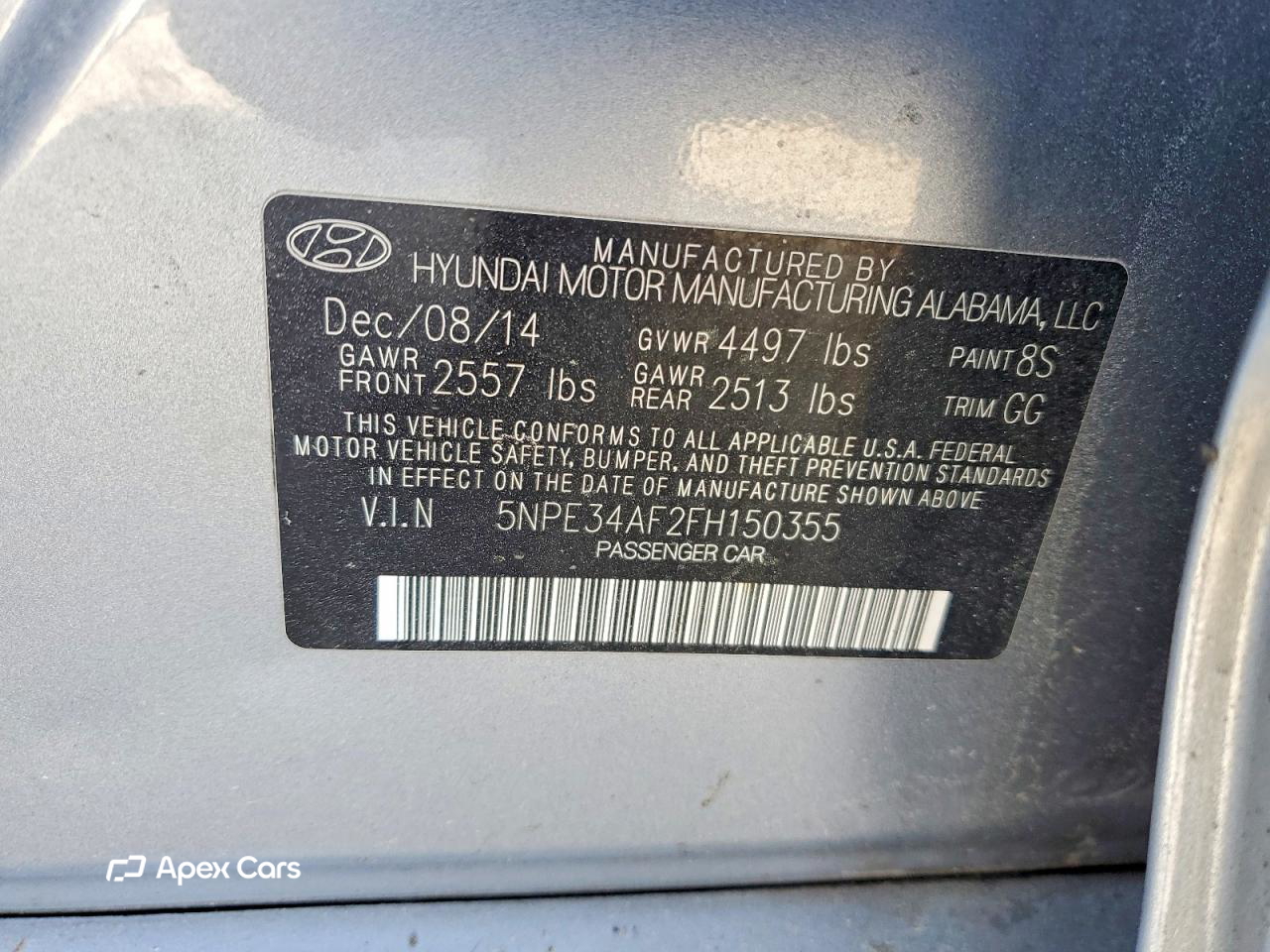 Hyundai Sonata 2015