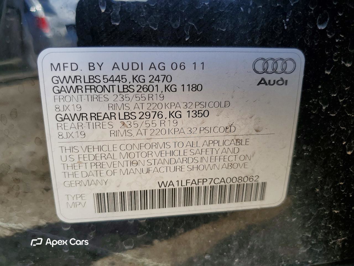Audi Q5 2012