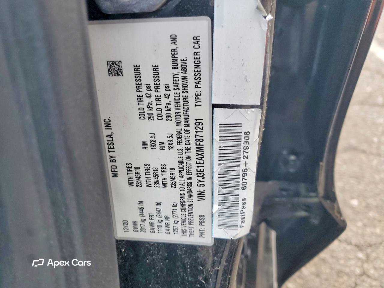 Tesla Model 3 2021
