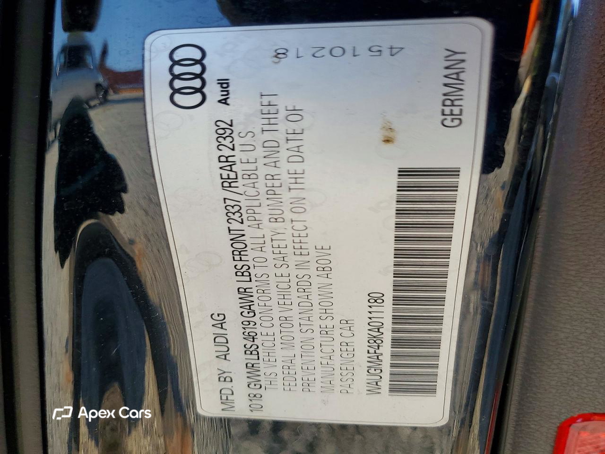 Audi A4 2019