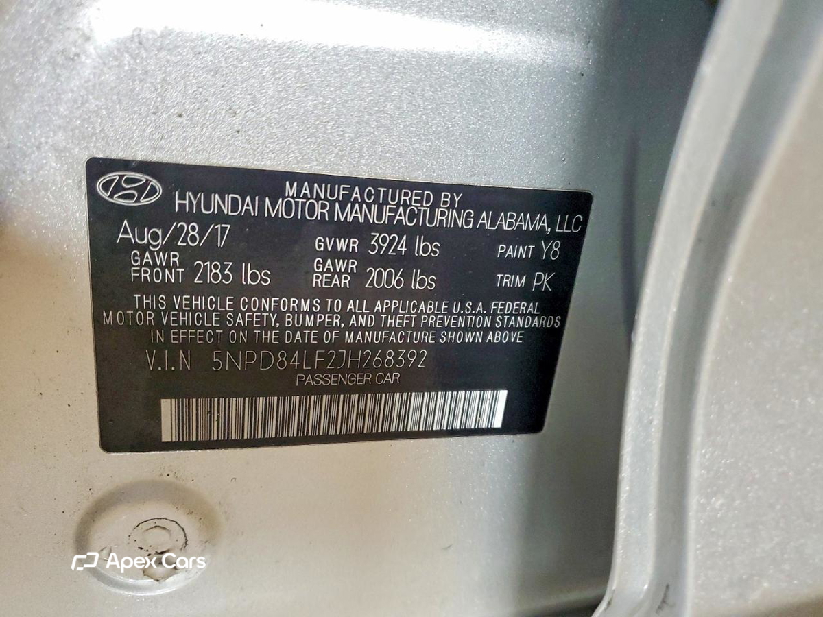 Hyundai Elantra 2018