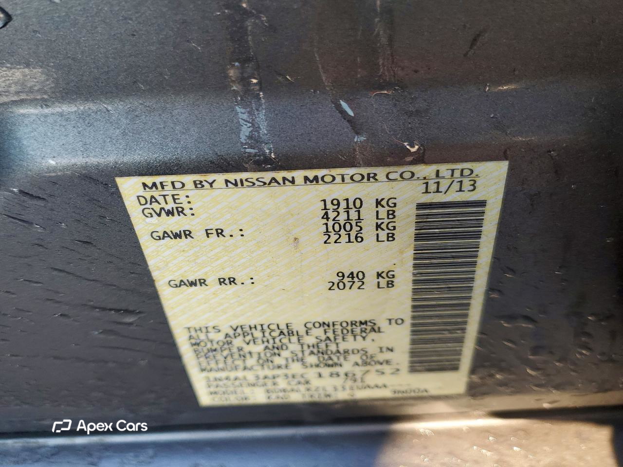 Nissan Altima 2014