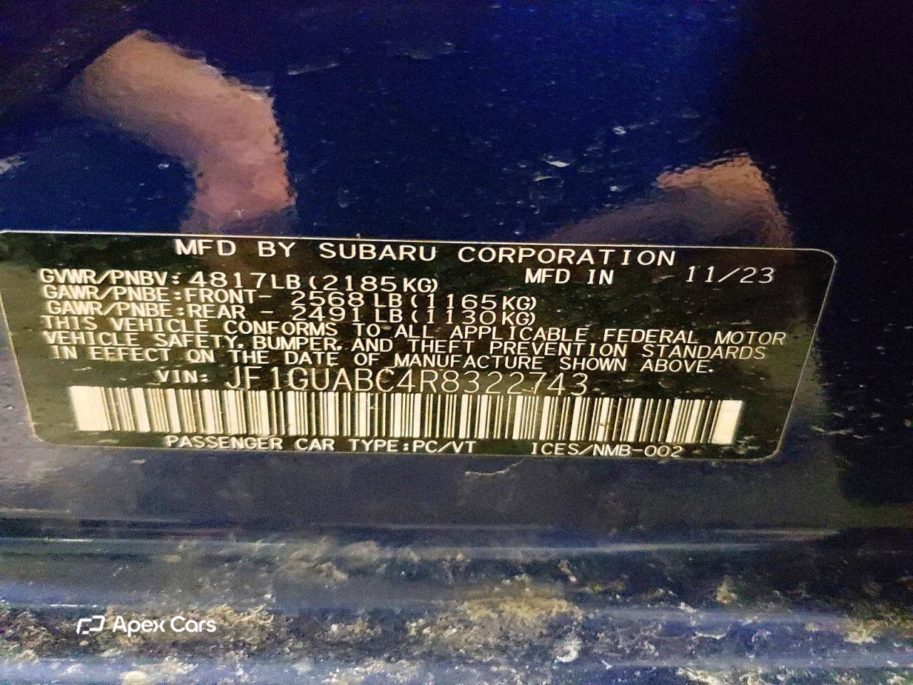 Subaru Impreza 2024