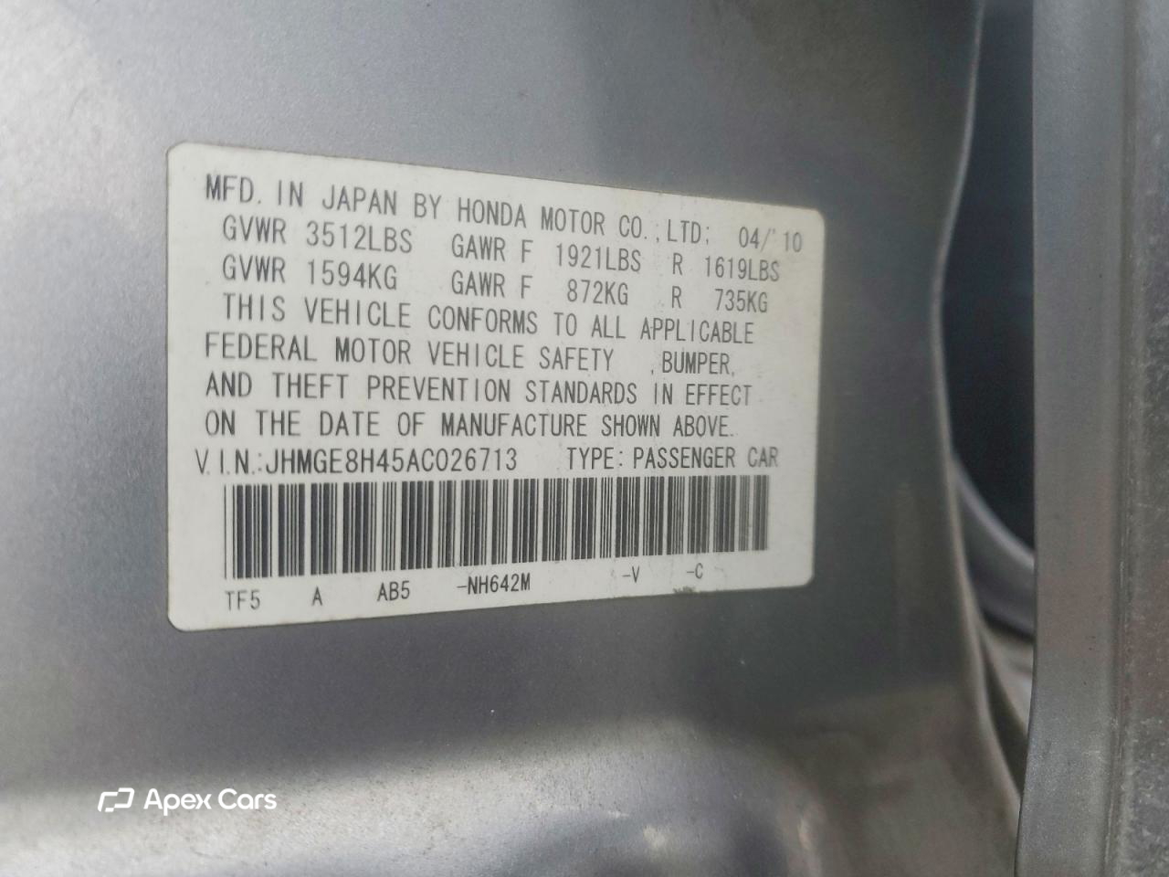 Honda Fit 2010