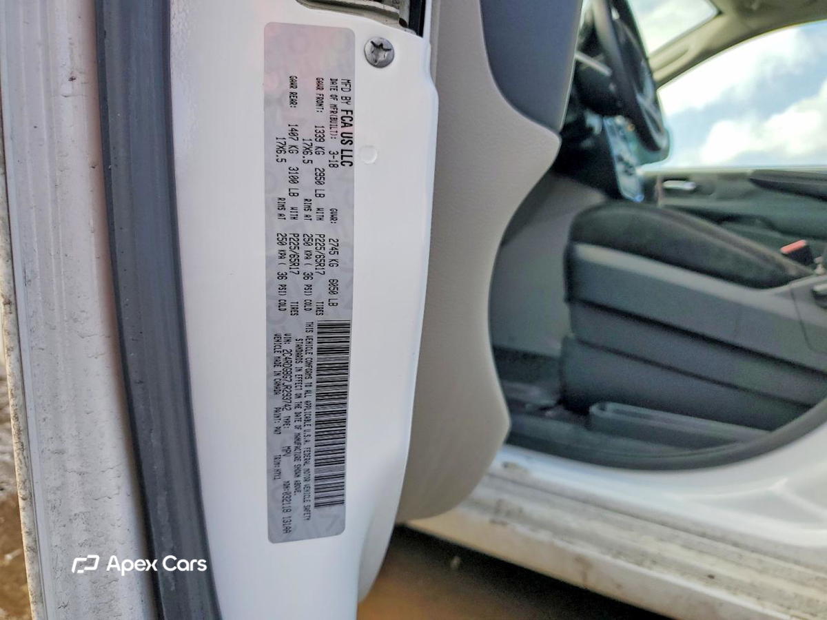 Dodge Caravan 2018