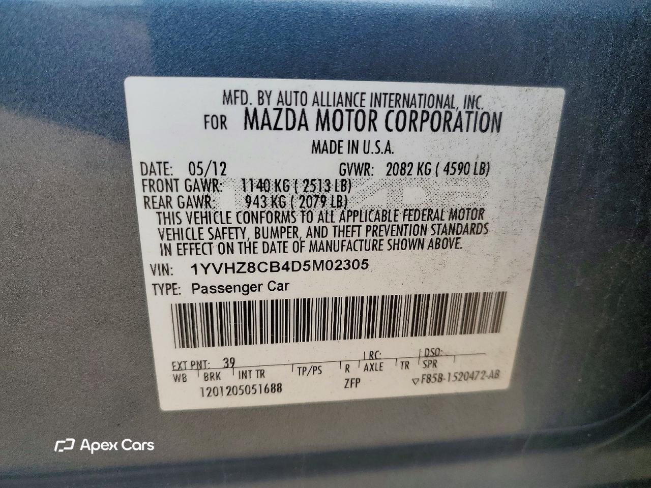 Mazda 6 2013