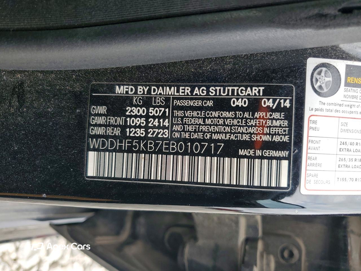 Mercedes-Benz E-klasse 2014