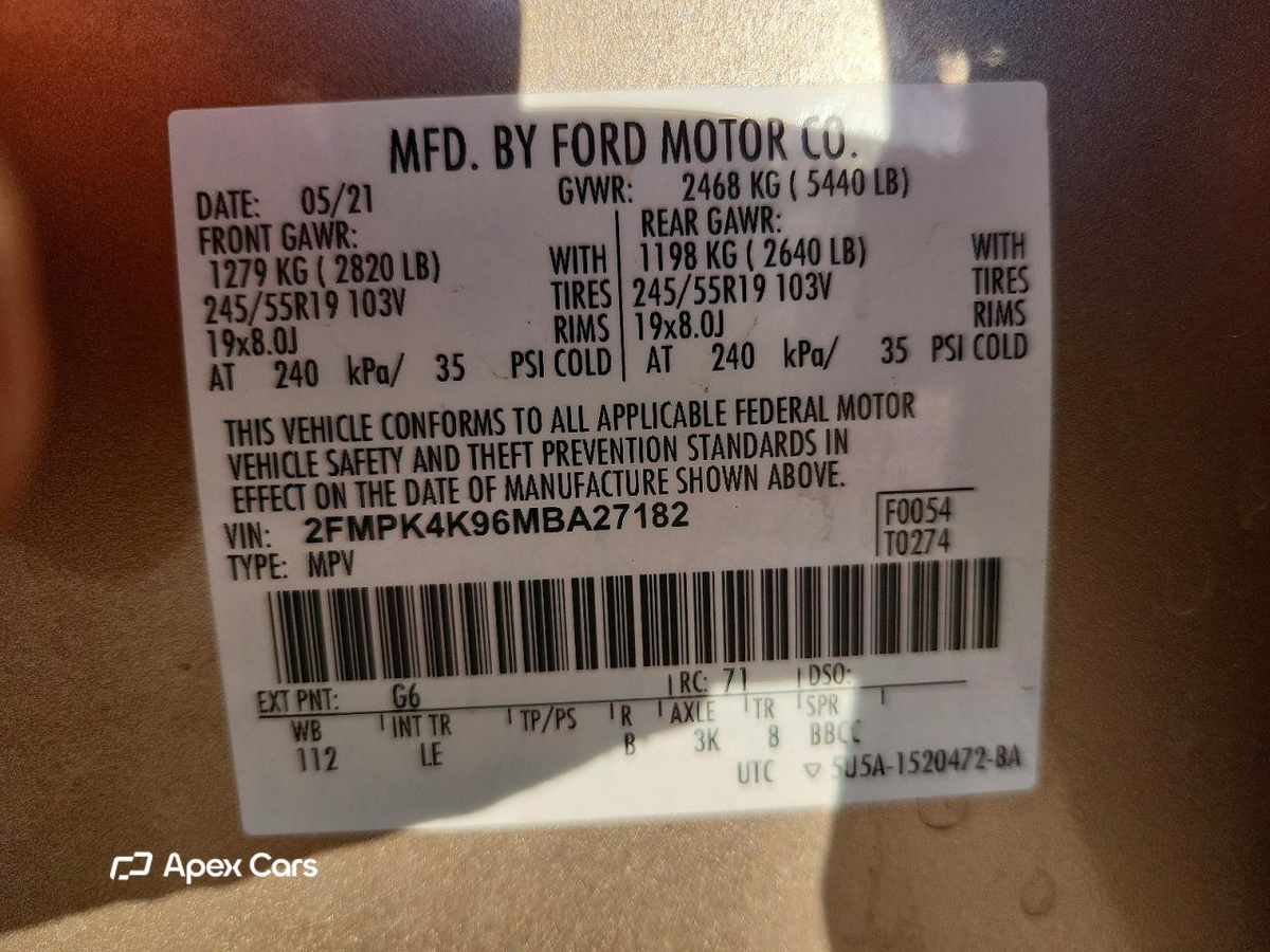 Ford Edge 2021