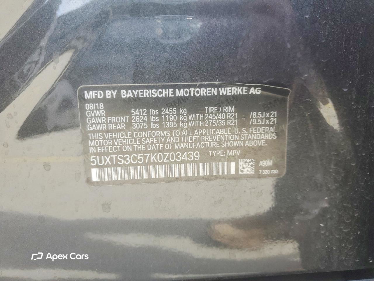BMW X3 2019