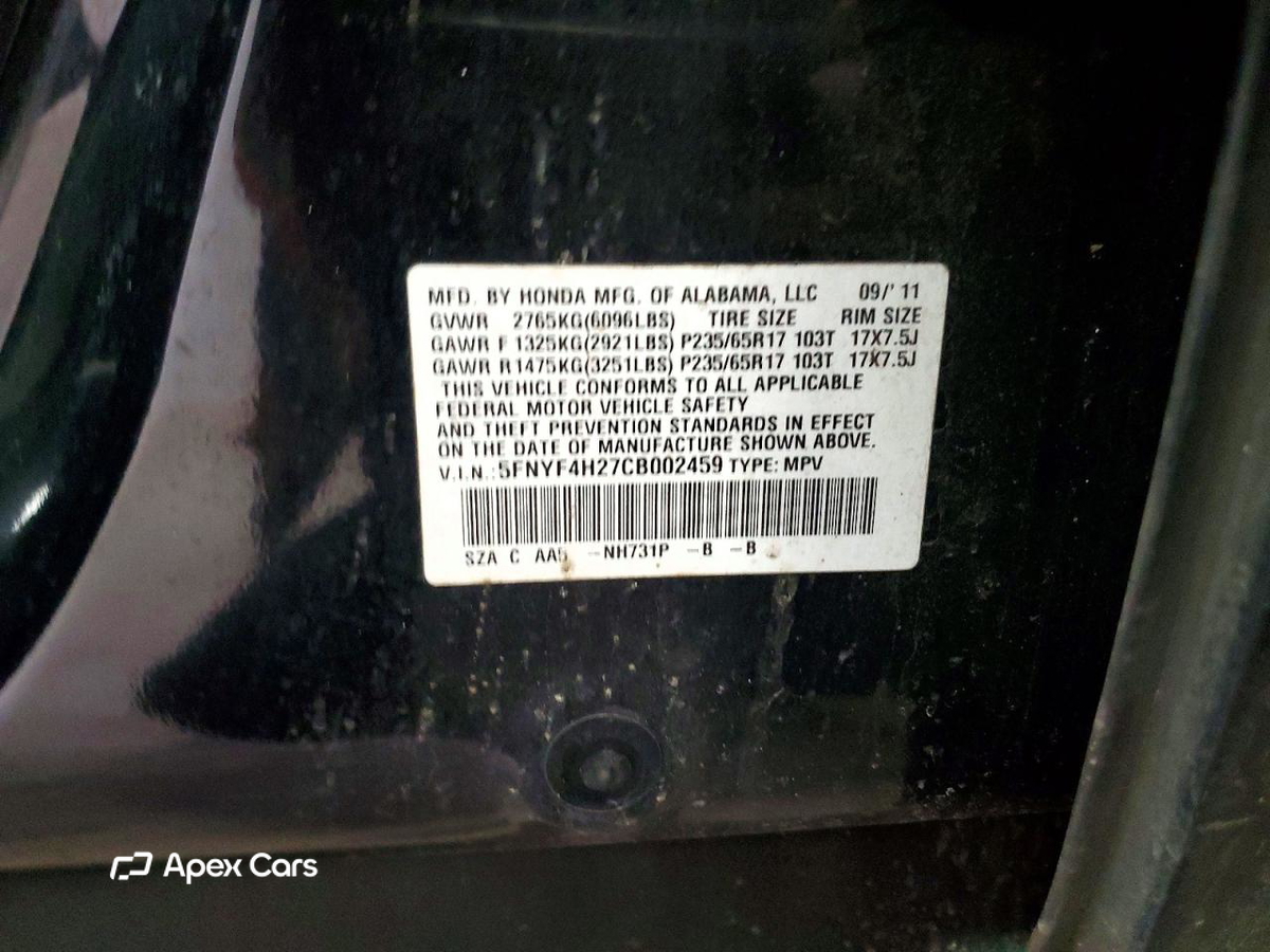 Honda Pilot 2012
