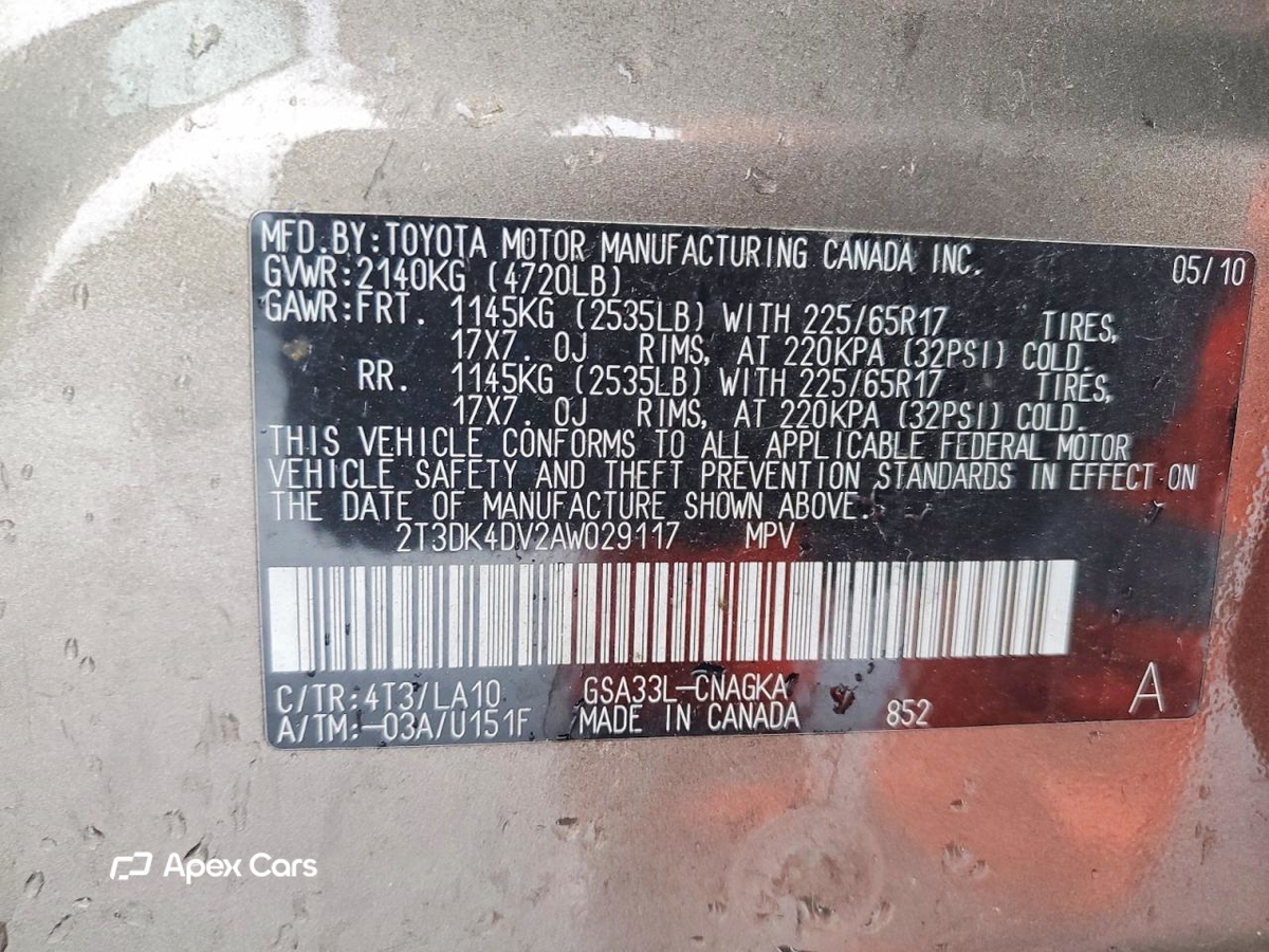 Toyota RAV 4 2010