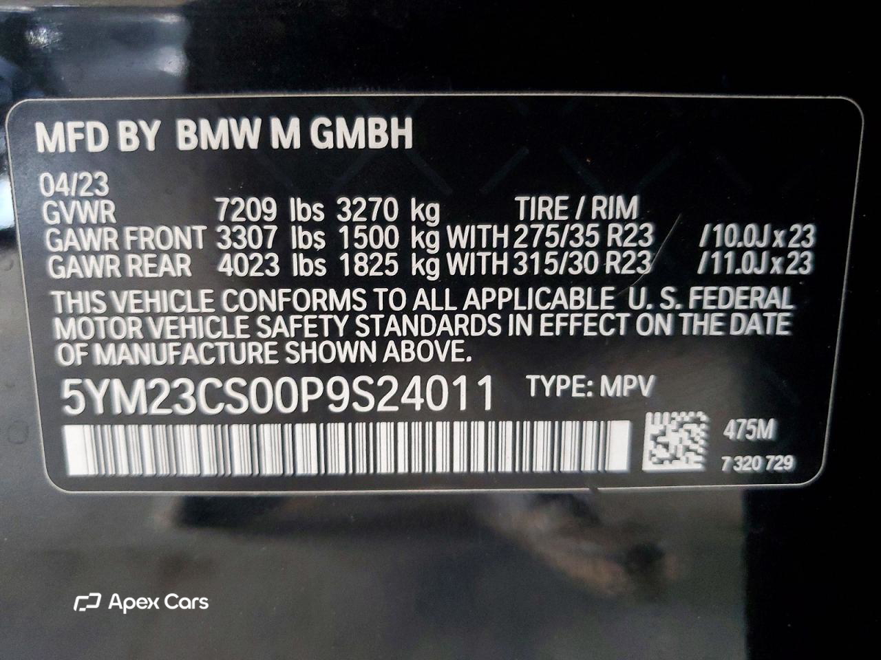 BMW XM 2023