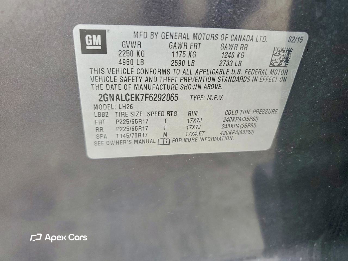 Chevrolet Equinox 2015