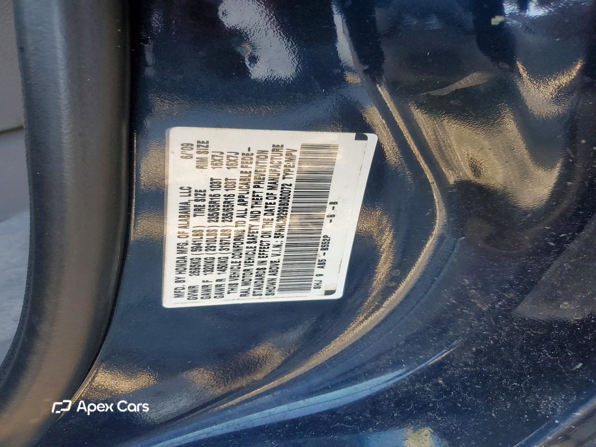 Honda Odyssey 2009