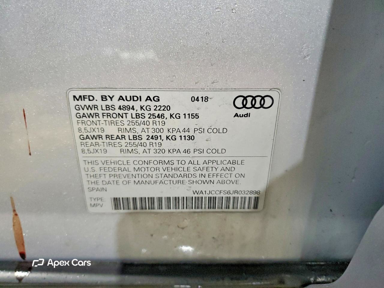 Audi Q3 2018