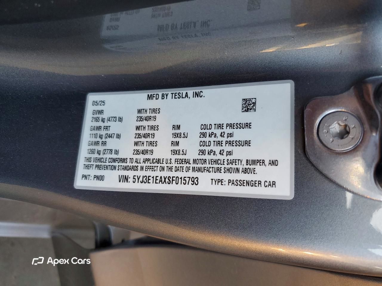 Tesla Model 3 2025