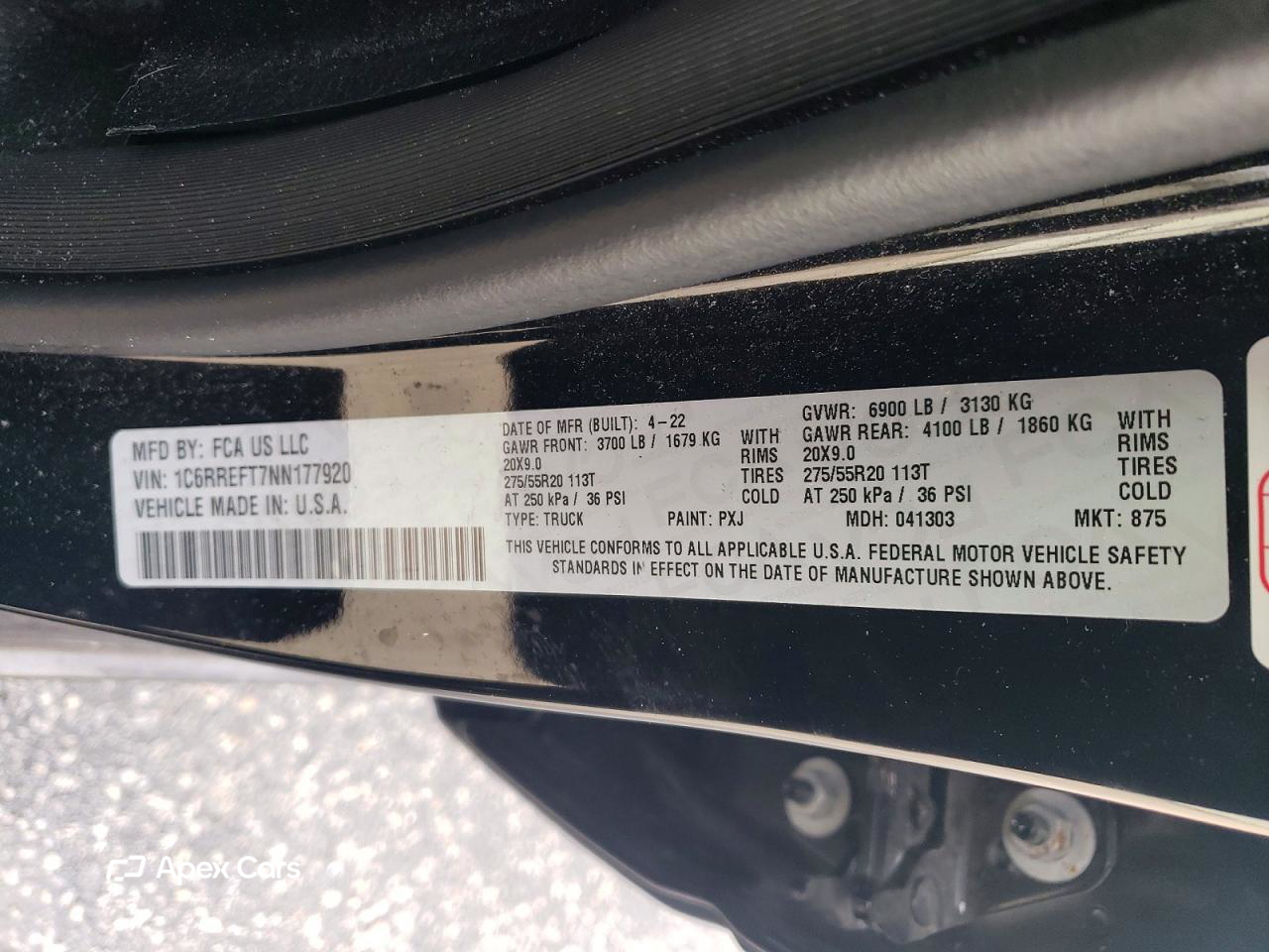 RAM 1500 2022