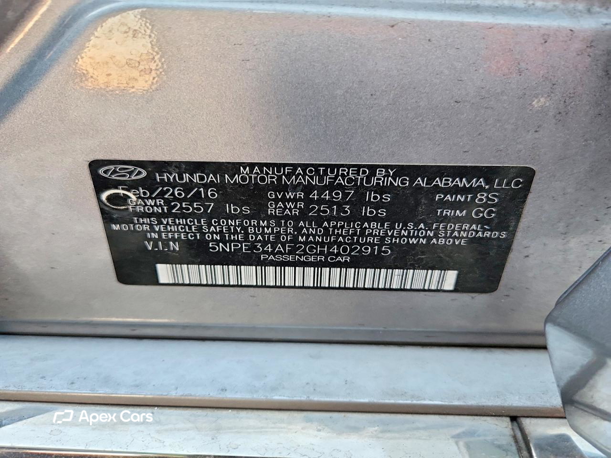 Hyundai Sonata 2016
