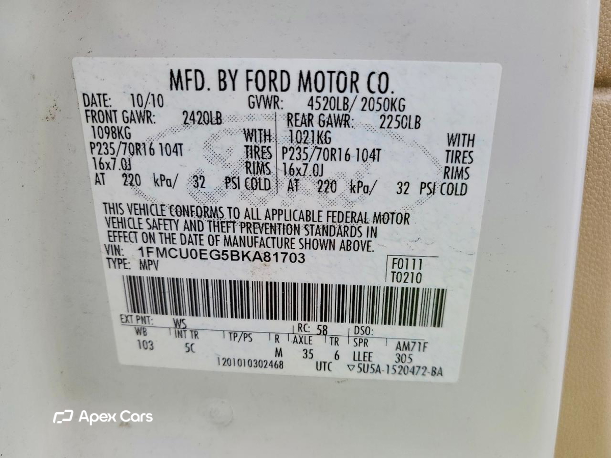Ford Escape 2011