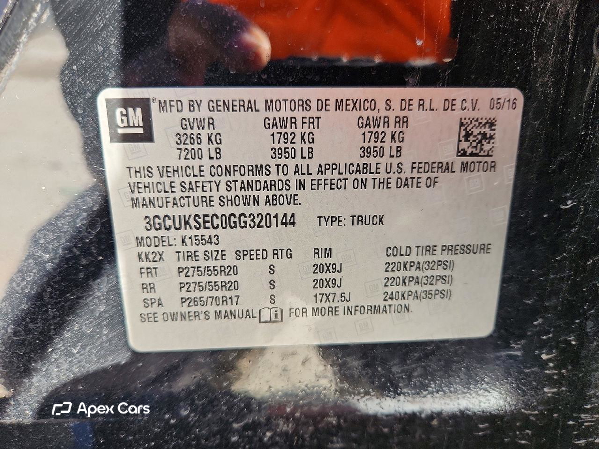 Chevrolet Silverado 2016