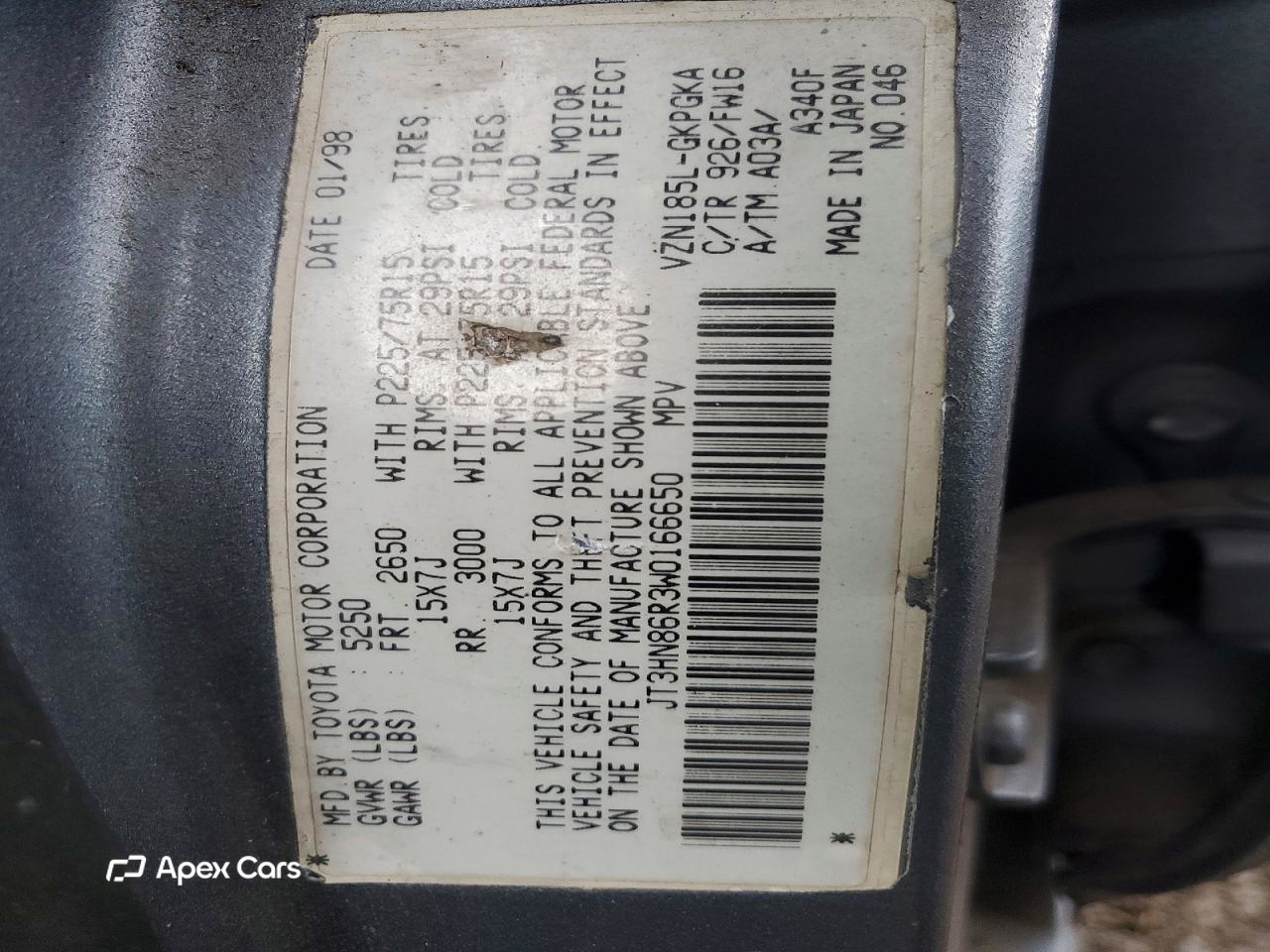 Toyota 4Runner 1998