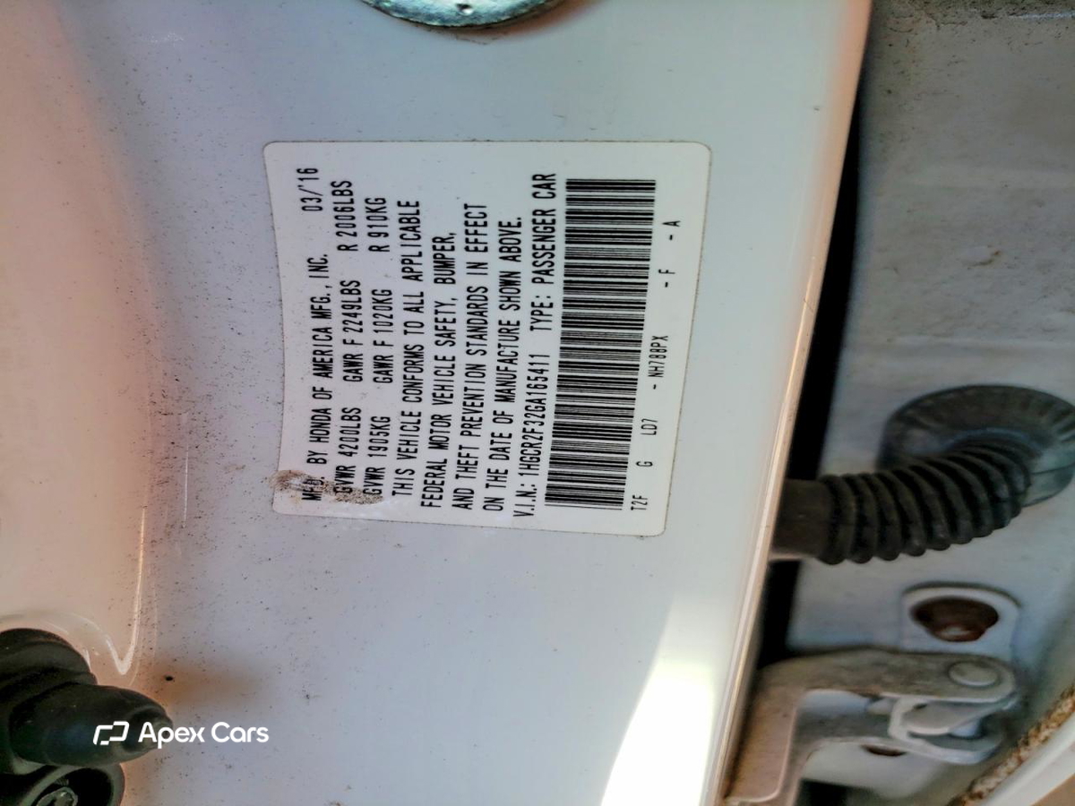 Honda Accord 2016