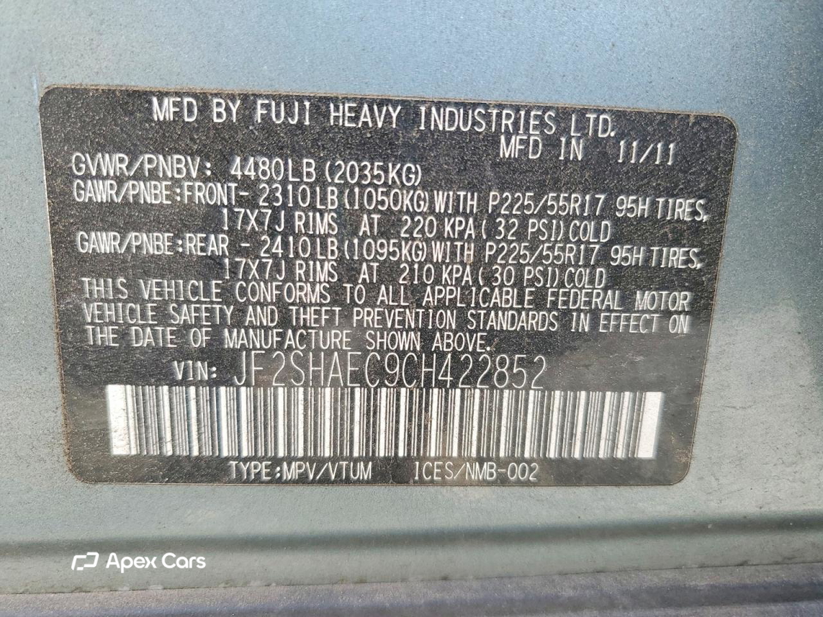 Subaru Forester 2012
