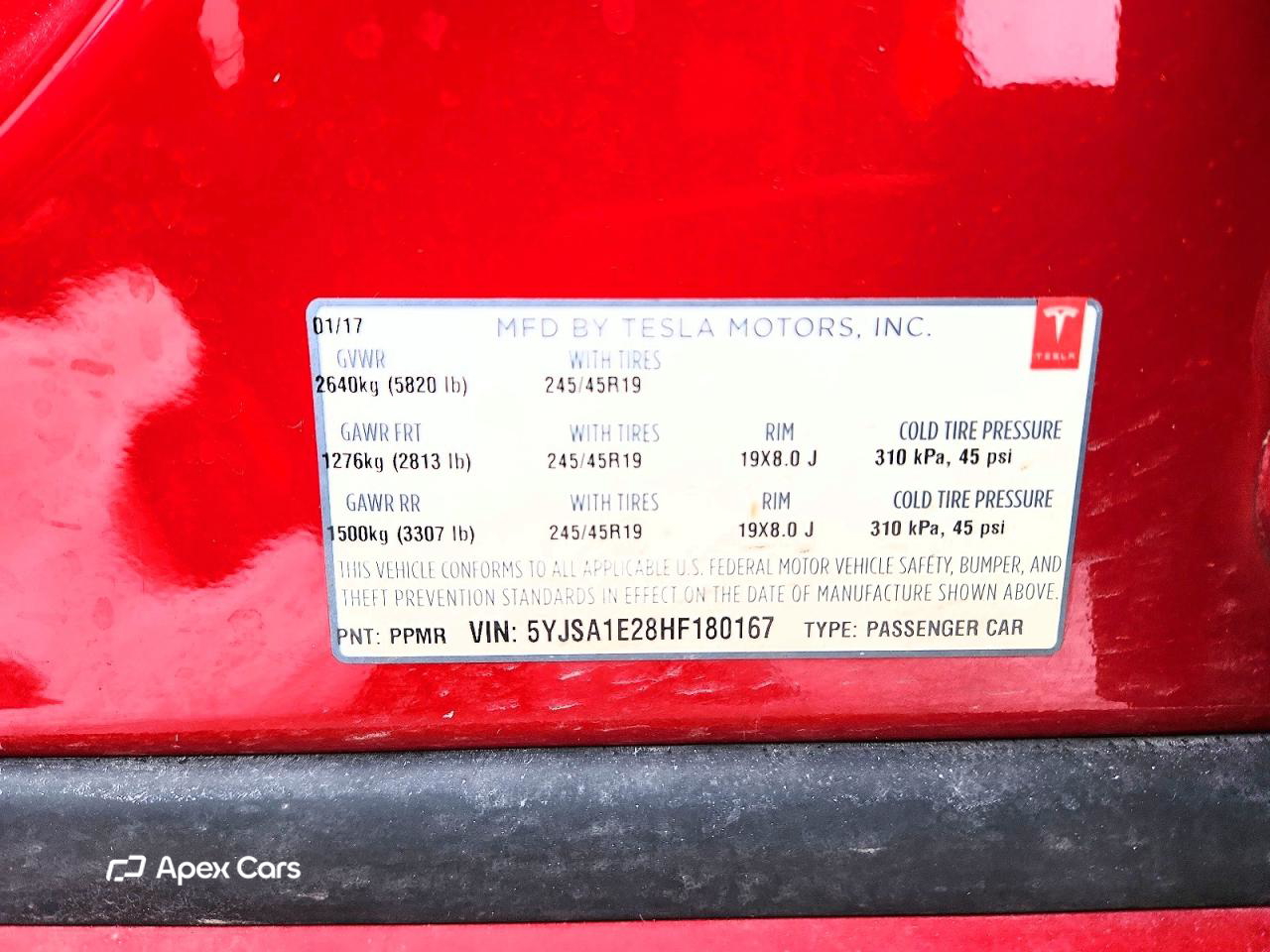 Tesla Model S 2017
